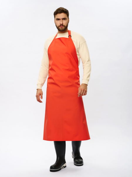 Фартук PROFLINE SPECIALIST влагозащитный для рыбаков (оранжевый)