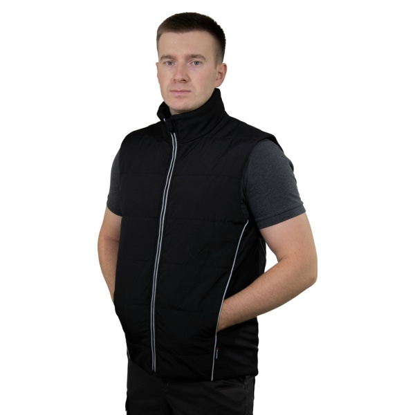 Жилет BRODEKS KW 101 зимний (черный)