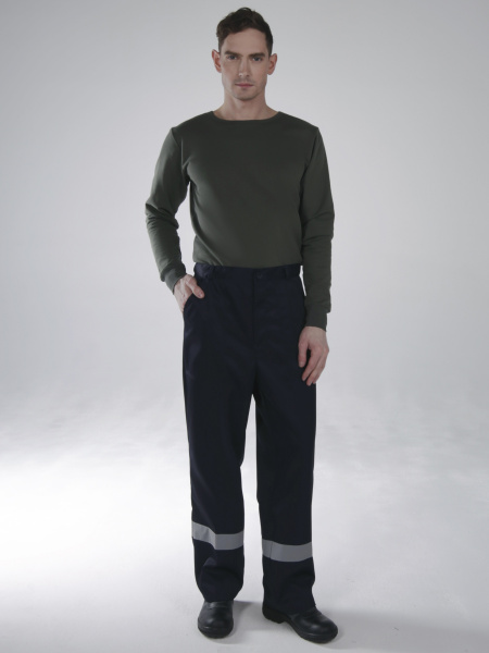 Костюм ЛИГОР-1 СОП с БР (т.синий/серый)