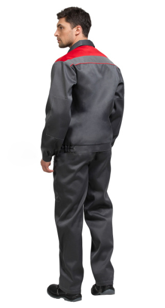 Костюм Тимбер (серый+красный)