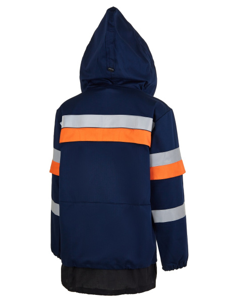 Костюм ЭНЕРГИЯ-АНТИГНУС-Б противоэнцефалитный 38,2 кал. с БР (т.синий/оранжевый)