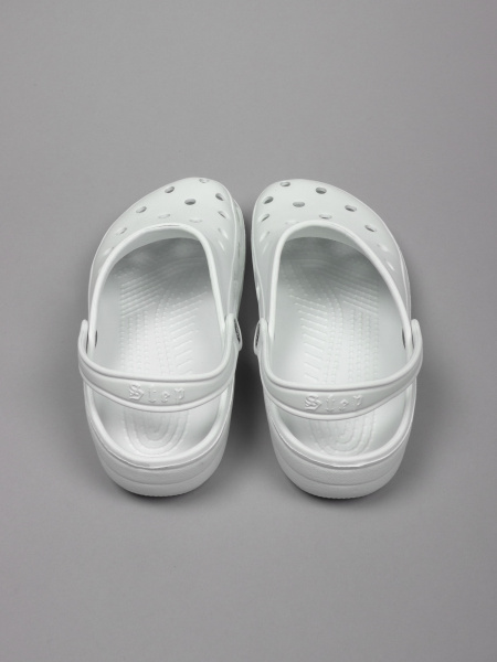 Сабо ЭВА STEP с перфорацией (белый)