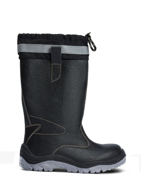 Сапоги ДОКА ПУ/ТПУ с МП и МС (черный)