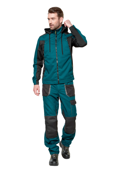 Куртка СНЕЙК (т.бирюзовый/черный)