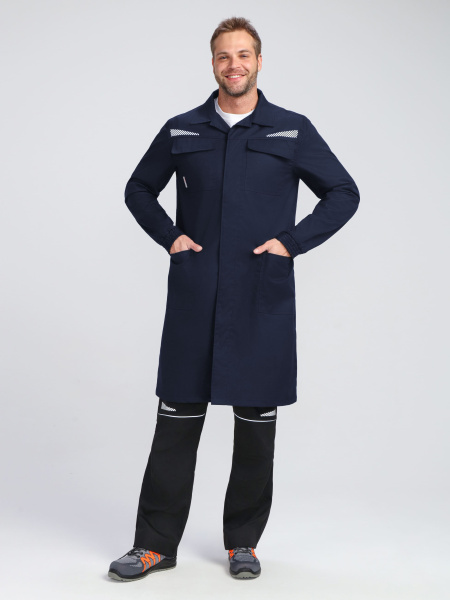 Халат PROFLINE SPECIALIST (т.синий)