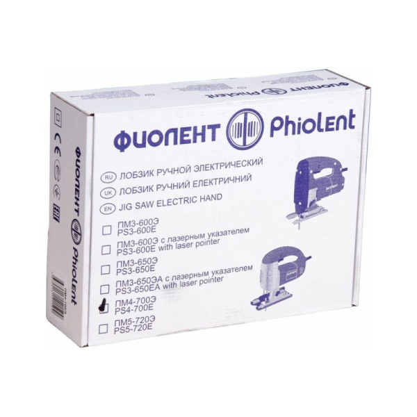 Электрический лобзик ФИОЛЕНТ ПМ4-700Э 700Вт