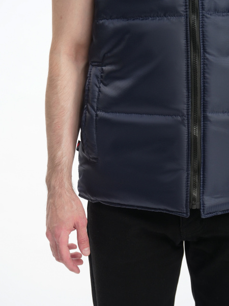 Жилет ЭКСПЕРТНЫЙ зимний с СОП (т.синий/васильковый)