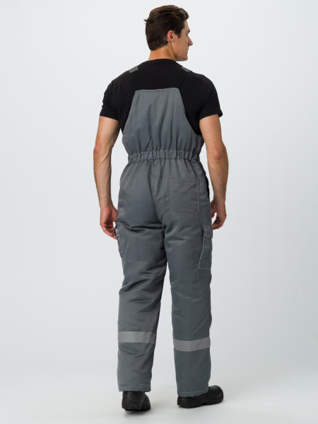 Костюм НЕЙЧ-2 СОП зимний с ПК (т.серый/св.серый)