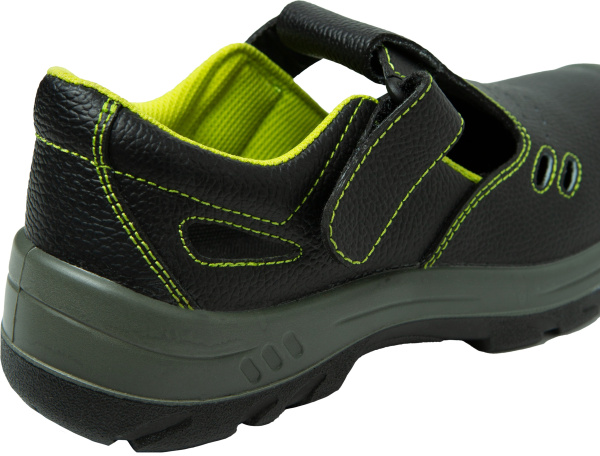 Полуботинки СПЕЦ® ПУ/ПУ с перфорацией кожаные с МП