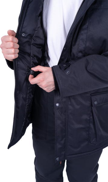 Куртка ЗАЩИТА зимняя (черный)