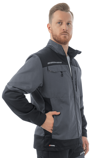 Куртка BRODEKS KS 234 (серый/черный)