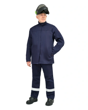 Костюм сварщика ОНИКС СОП 2 кл.защиты с БР (т.синий)