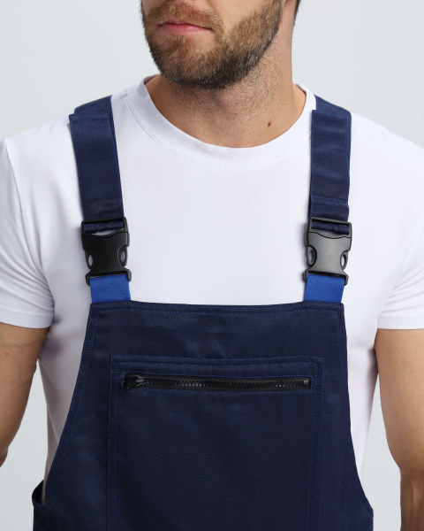 Костюм НЕЙЧ-2 СОП с капюшоном с ПК (т.синий/васильковый)