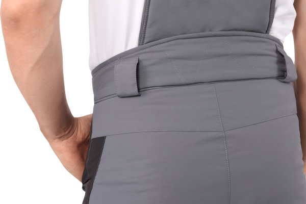 Брюки ХАЙ-ТЕК зимние (серый/черный)