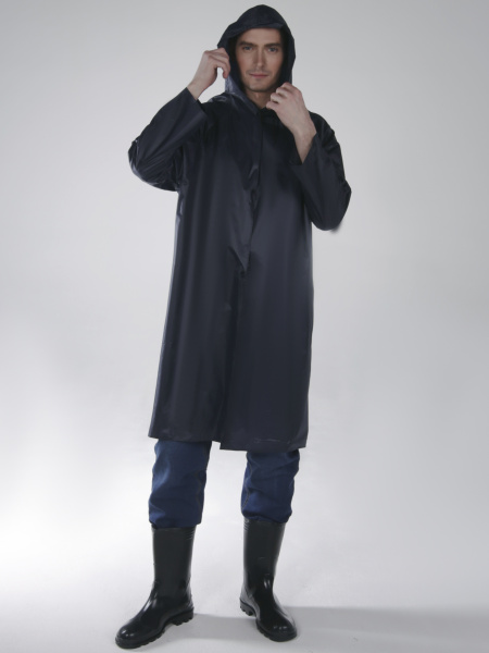 Плащ ЛИВЕНЬ влагозащитный (т.синий)