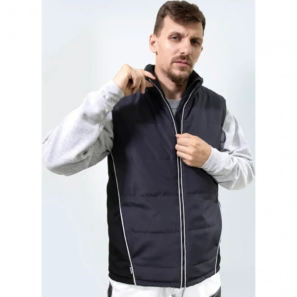 Жилет BRODEKS KW 101 зимний (серый)