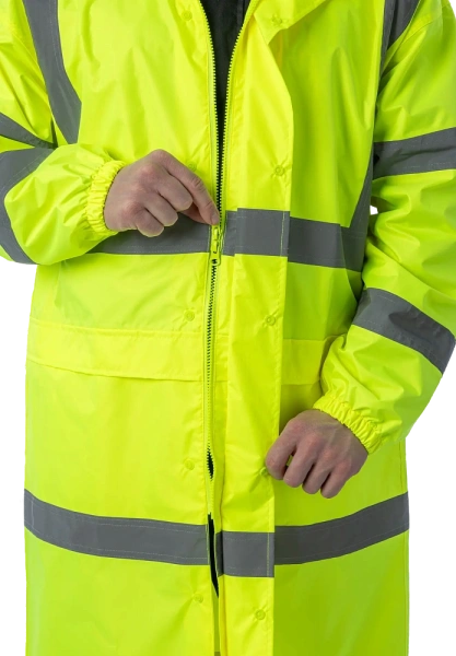 Плащ-дождевик BRODEKS KS252 сигнальный (желтый)