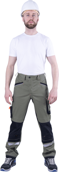 Брюки КОРПОРАЦИЯ (хаки/черный)