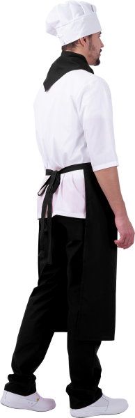Костюм ШЕФ-ПОВАР (белый/черный)