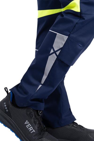 Полукомбинезон ACTIVE FLEX / АКТИВ ФЛЕКС (т.синий/флуоресцентный желтый)