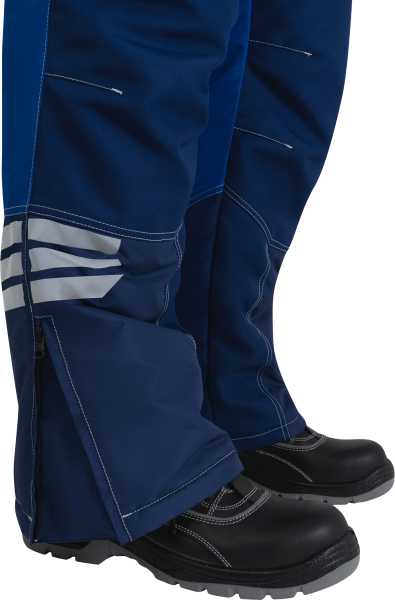 Полукомбинезон ЭДВАНС зимний (синий/васильковый)