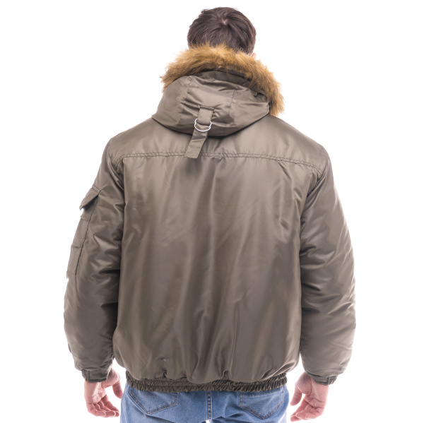 Куртка АЛЯСКА зимняя короткая (хаки)