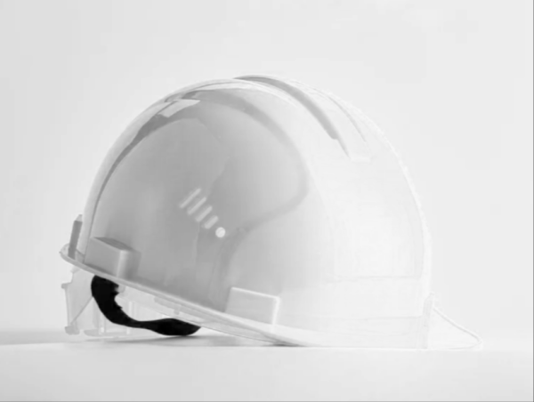 Каска защитная СТРОИТЕЛЬ (белый)