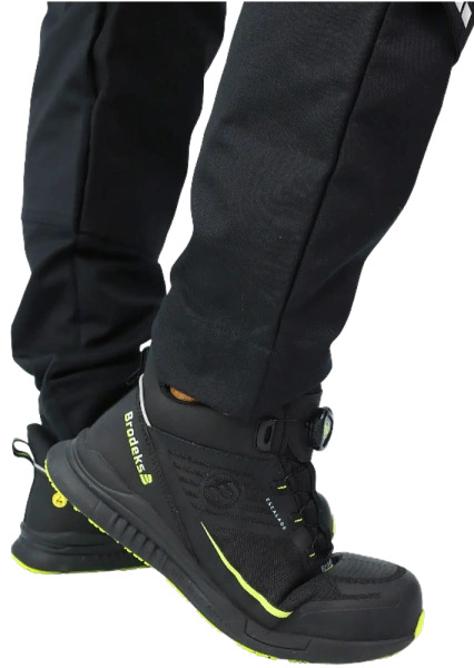 Ботинки BRODEKS ESCALADE S1P ЭВА/Нитрил c КП (черный)