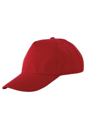 Бейсболка классическая (красный)