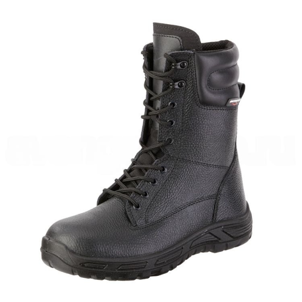 Ботинки ЭНФОРСЕР 201 с высоким берцем ПУ (черный)