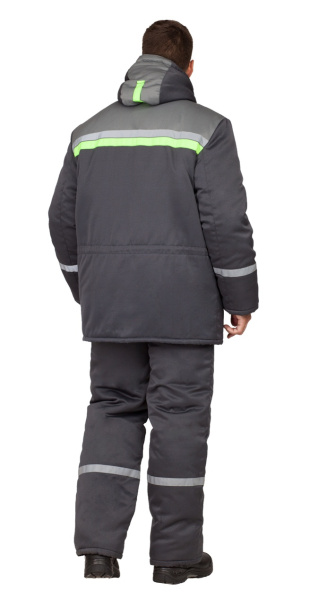 Костюм ВЬЮГА зимний с БР (т.серый)