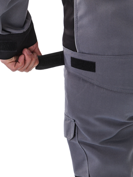 Костюм ГОРОД с БР (т.серый/черный/красный)