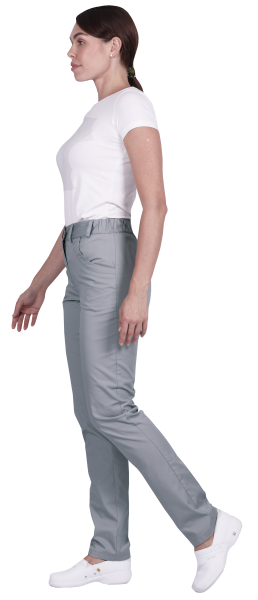 Униформа ВУППИ женская фартук брюки (серый)