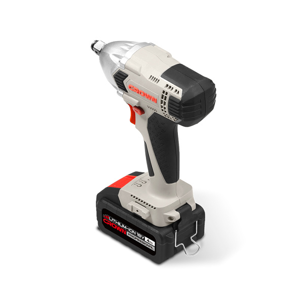 Аккумуляторный ударный гайковерт CROWN CT22016L-4 TB 20В B3+ 2х4.0Ач 280Нм