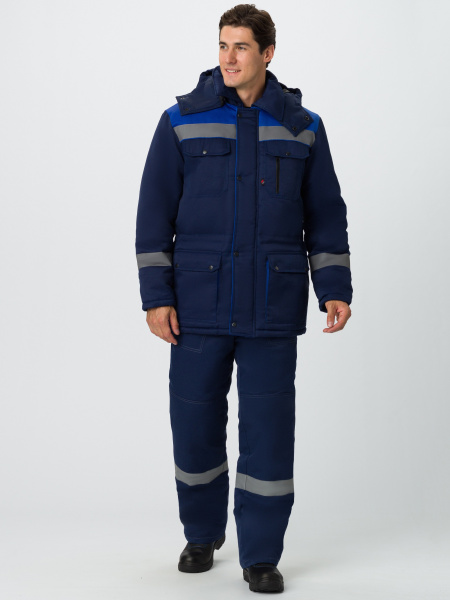 Костюм НЕЙЧ-2 зимний с ПК (т.синий/васильковый)