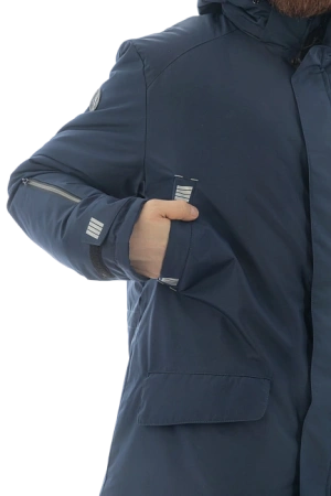 Парка Brodeks KW 204 зимняя (синий)