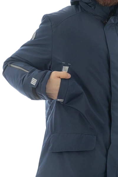 Парка Brodeks KW 204 зимняя (синий)