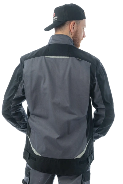 Куртка Brodeks KS 202 C (графит серый/черный)