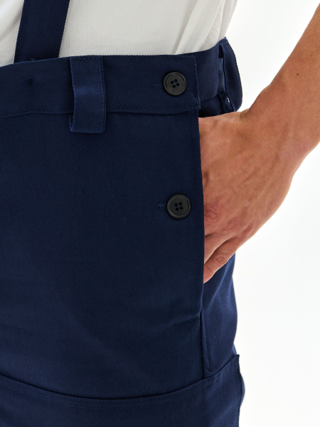 Костюм сварщика ВЕЛДСВАР-СОП 2 кл.защиты с БР (т.синий/васильковый)