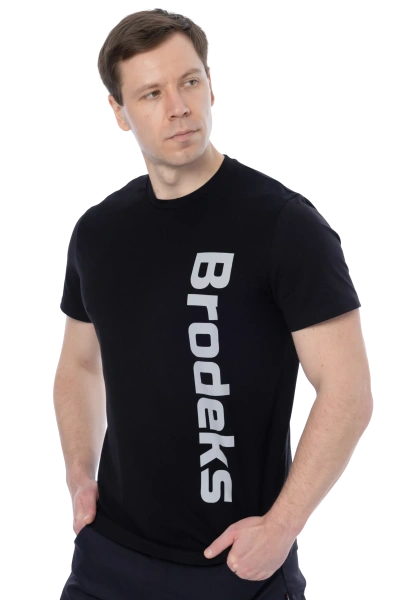 Футболка BRODEKS KS704 (черный)