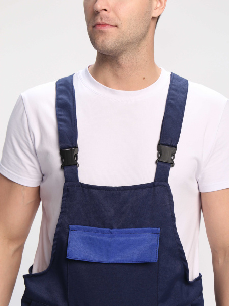 Полукомбинезон для ИТР (т.синий/васильковый)