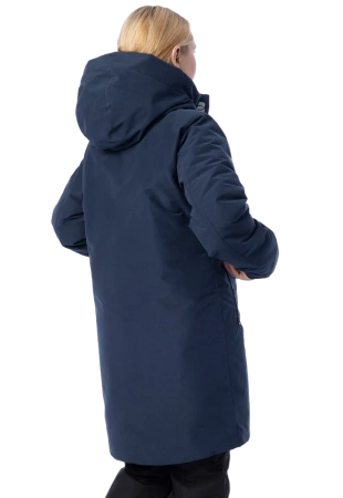 Куртка-парка BRODEKS KW 258 женская зимняя (синий)