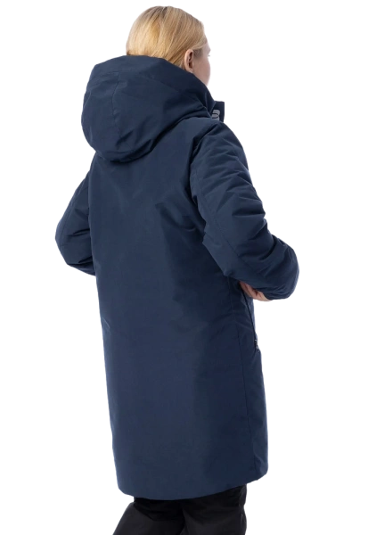 Куртка-парка BRODEKS KW 258 женская зимняя (синий) Куртка-парка BRODEKS KW 258 женская зимняя (синий)
