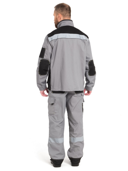 Костюм КАНЗАС с СОП с ПК (серый/черный)