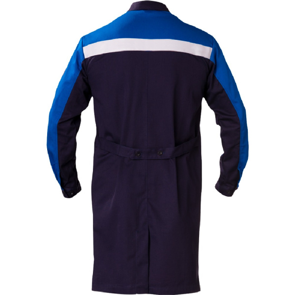 Халат СПЕЦ-АНТИСТАТ (т.синий/васильковый)