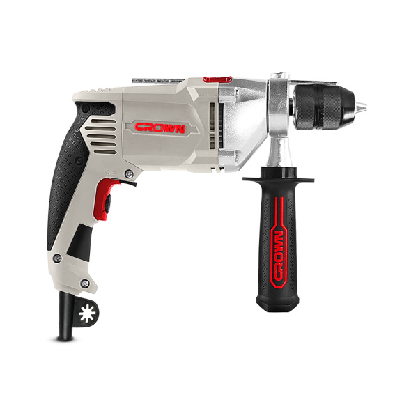 Дрель ударная CROWN CT10130C 810Вт 0-2800об/мин 0-44800уд/мин БЗП 1,5-13мм