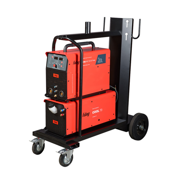 Инвертор FUBAG INTIG 400 T W DC PULSE+горелка FB TIG 400W 4m+переходник+модуль охлаждения+тележка