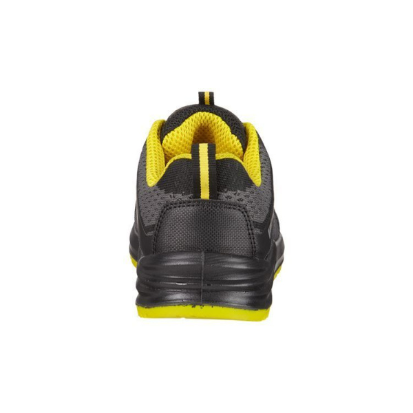 Полуботинки КАПЕР ПУ-ПУ с КП (чёрный/жёлтый)