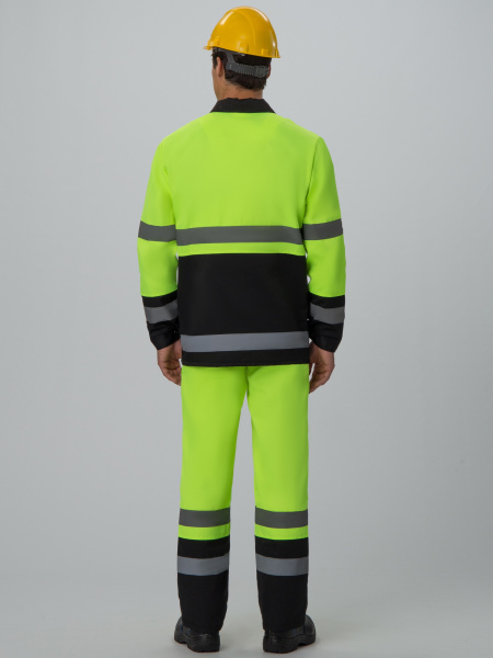 Костюм ДОРОЖНИК с ПК (лимонный/черный)