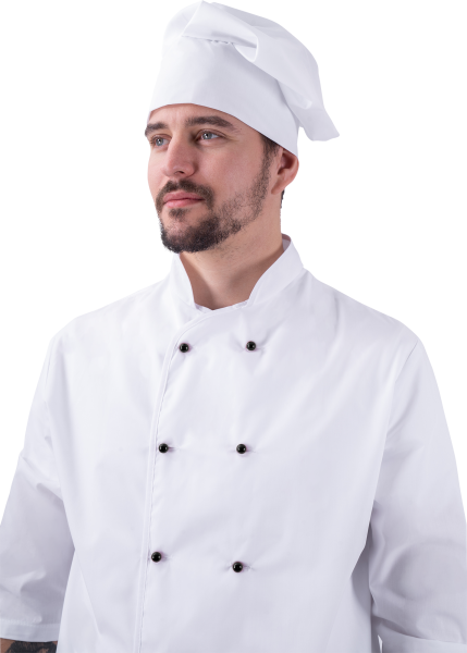 Костюм ШЕФ-ПОВАР (белый/черный)